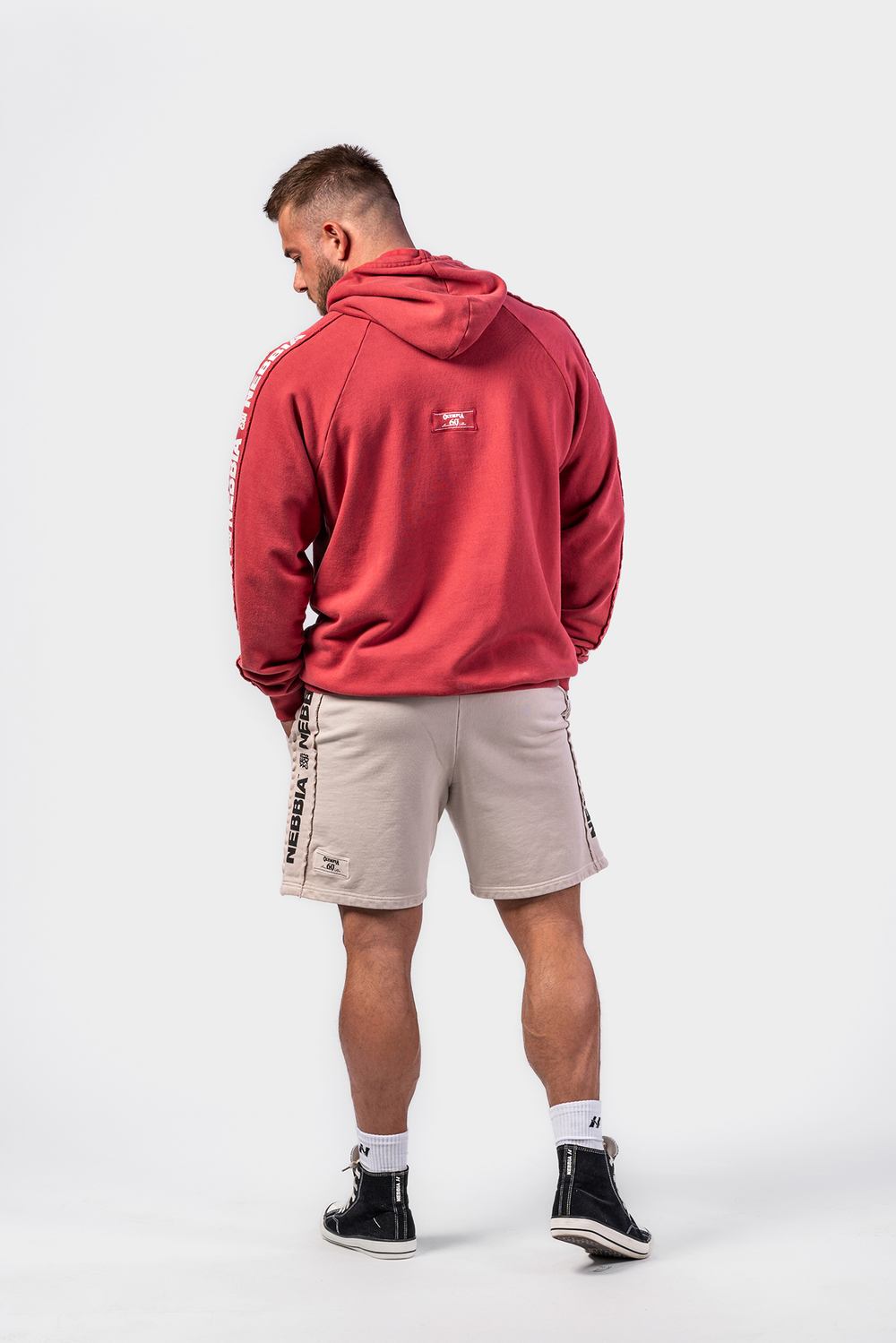 Толстовка Washed Hoodie HERITAGE 793 Красная
