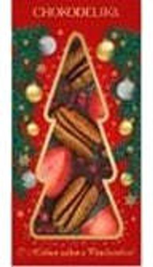 Шоколад темный с украшением "Клубника, пекан, малина" 100 гр