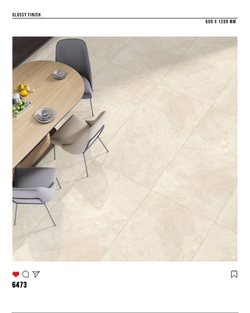 Керамогранит glossy №6, 60х120, 6473