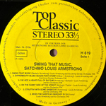 Louis Armstrong - Swing That Music Satchmo (Германия 1970г.)