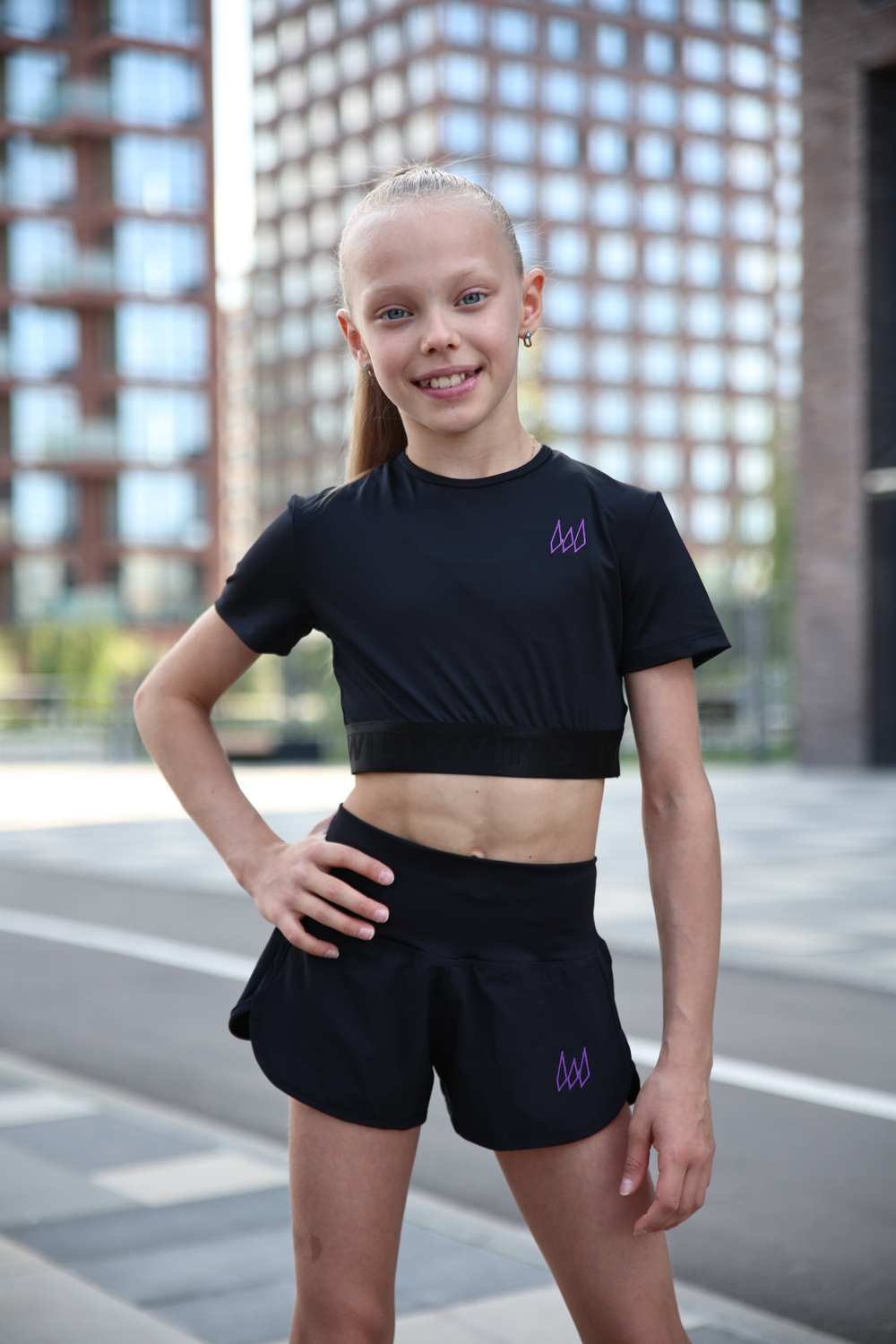 Шорты закругленный крой