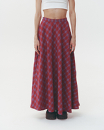 A-line Skirt Wine