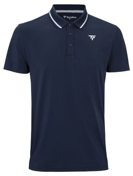 Детская теннисная футболка Tecnifibre Team Tech Junior - marine