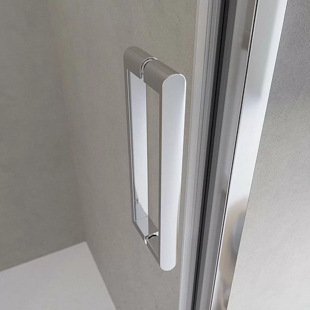 Душевая дверь BelBagno LUCE-BF-1 100 стекло прозрачное/профиль хром
