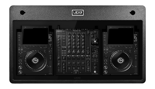 UDG Ultimate Set AlphaTheta CDJ-3000X/ Pioneer DJ DJM-A9 Faceplate Black