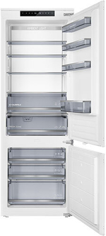 Встраиваемый двухкамерный холодильник Maunfeld MBF19369NFWGR LUX Inverter