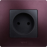 Рамка 1 пост сливовый ETIKA Legrand