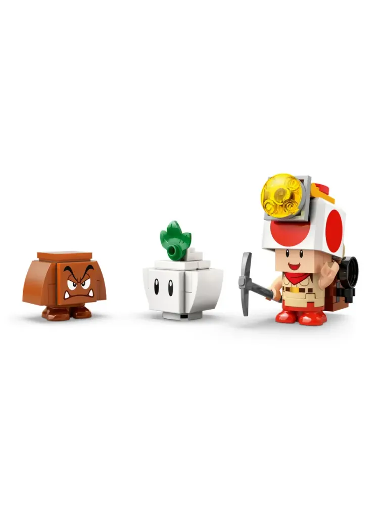 Конструктор Super Mario 72040 Лагерь Капитана Жаба