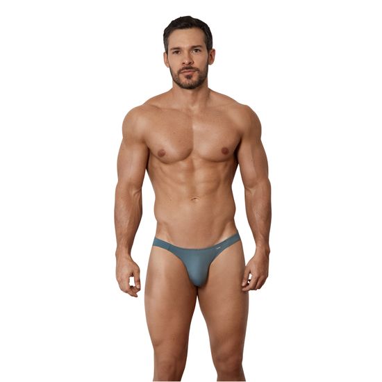 Мужские трусы слипы серые Clever Moda EMOTION BRIEF 158107