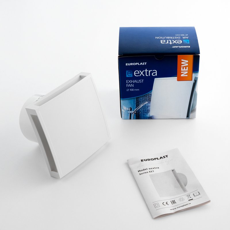 Накладной вентилятор Europlast EET100 белый