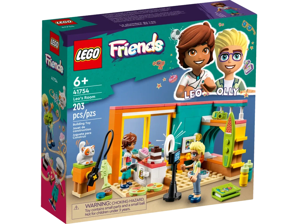 Конструктор LEGO Friends 41754 Комната Лео