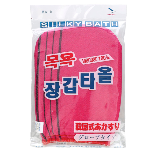 Goldsangsa, отшелушивающая перчатка-салфетка, красная, 1 шт.