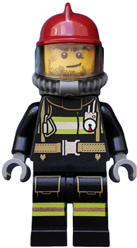 Минифигурка LEGO cty0524 Пожарный