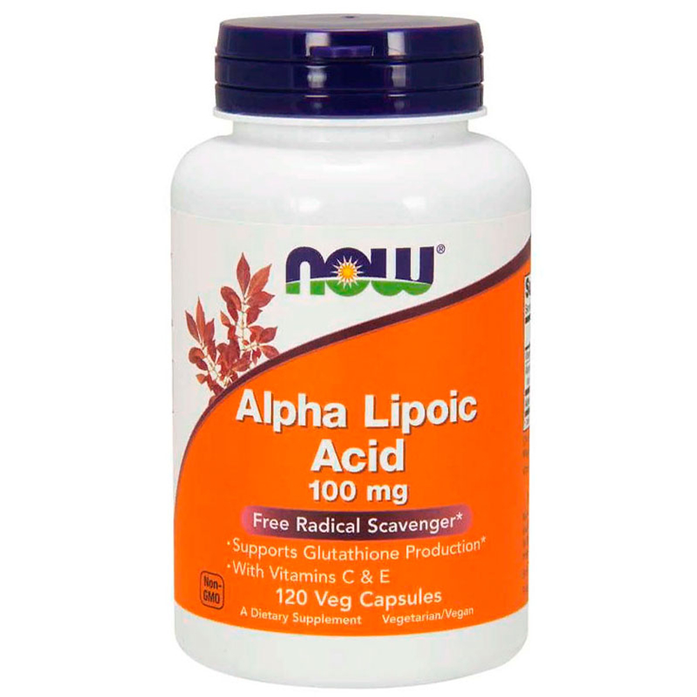 NOW Alpha Lipoic Acid 100 мг. (120 капс.)
