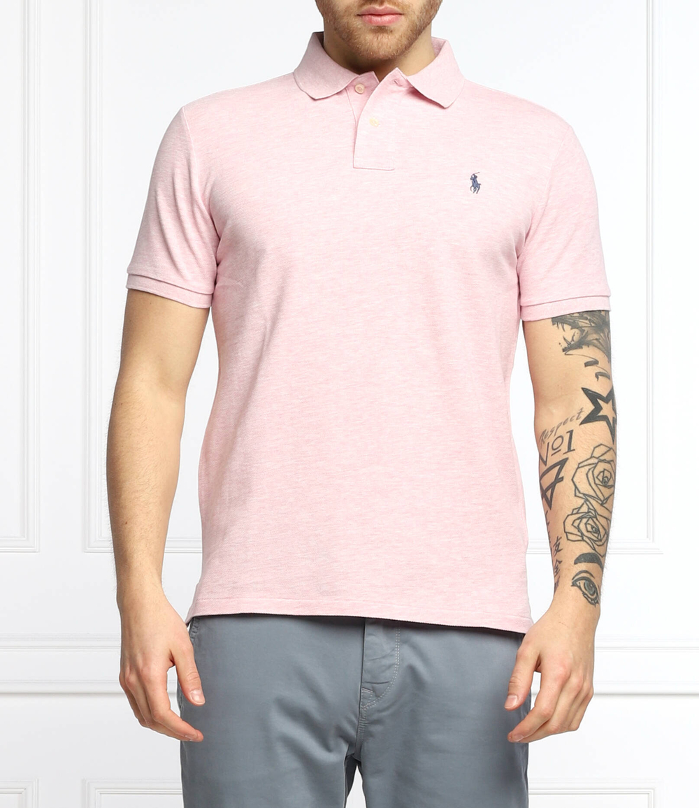 Поло POLO RALPH LAUREN - пудро-розовый(710680784)