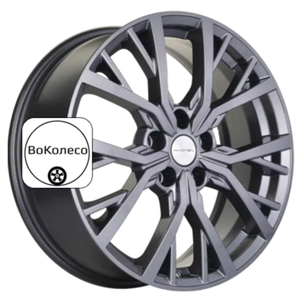 7x18/5x114,3 ET48,5 D67,1 KHW1806 (Sportage) Gray Khomen Wheels