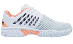 Женские Кроссовки теннисные K-Swiss Express Light 2 Women - white/peach nectar/graystone