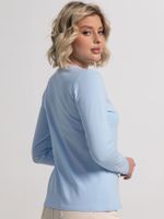 Блуза с кантом Либерти (голубая) Б15264-50М LT Collection