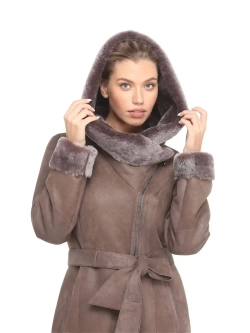 Дубленка женская натуральная зимняя