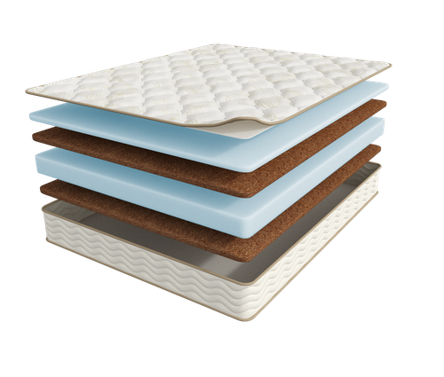 Матрас анатомический Fitness Hard, пружинный