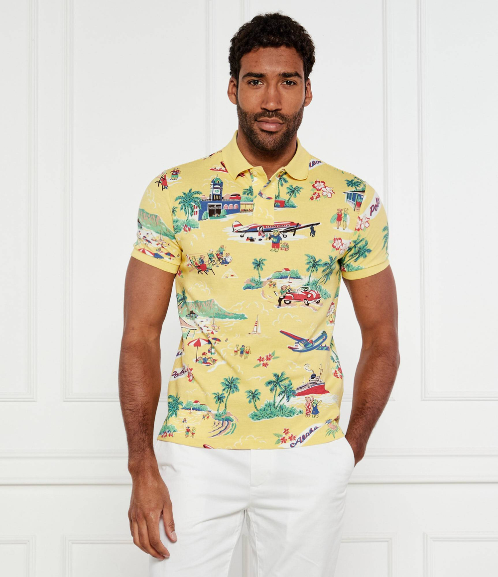 Поло POLO RALPH LAUREN - желтый(710963485)