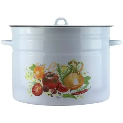 Бак эмалированный 24л с рисунком 20-2828/4