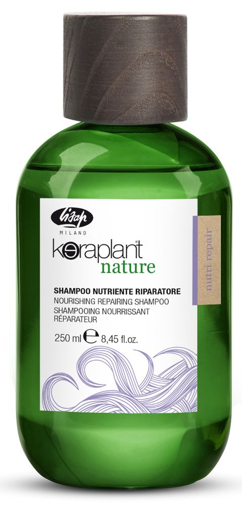 Шампунь для глубокого питания и увлажнения волос - Keraplant Nature Nourishing Repair Shampoo 250 мл