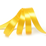 Лента атласная 12 мм желтая