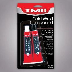 Холодная сварка серый эпоксидный клей IMG 2Х30г.
