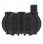Емкость подземная горизонтальная Мультпласт M15 15000 л. горизонтальная (4390x2400x2400см;560кг;черный) - арт.555434.31