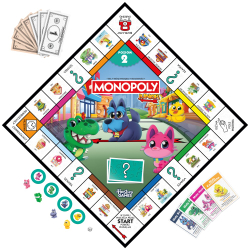 Настольная игра Hasbro G1856 Монополия Джуниор 2в1 для детей G1856 — фото 3
