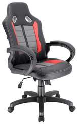 Геймерское кресло Everprof Forsage ТМ Экокожа Красный