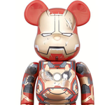 Дизайнерские игрушки BE@RBRICK IRON MAN MARK XLII42 DAMAGE 42, MARK42DMG400