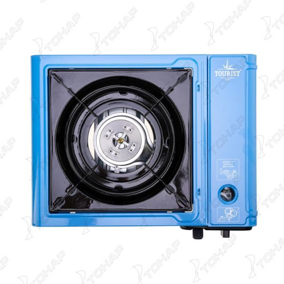 Плита газовая портативная в кейсе CAMPING GURU PLUS с переходником (TS-233) TOURIST