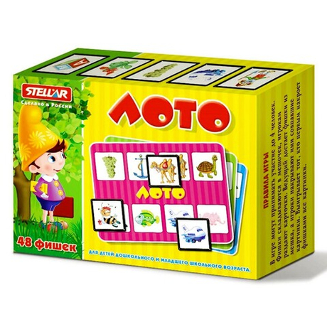 Настольная игра Лото с картинками