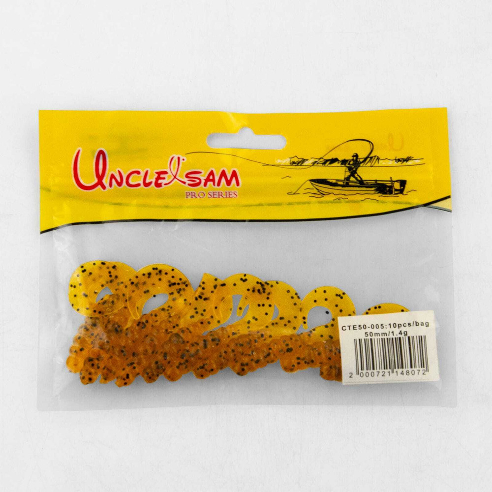 Твистер Uncle Sam (40мм, 0.55гр), 10шт