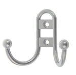 КРЮЧОК-ВЕШАЛКА №13 МЕТАЛЛИСТ ПОЛ.ХРОМ ЭФФЕКТ