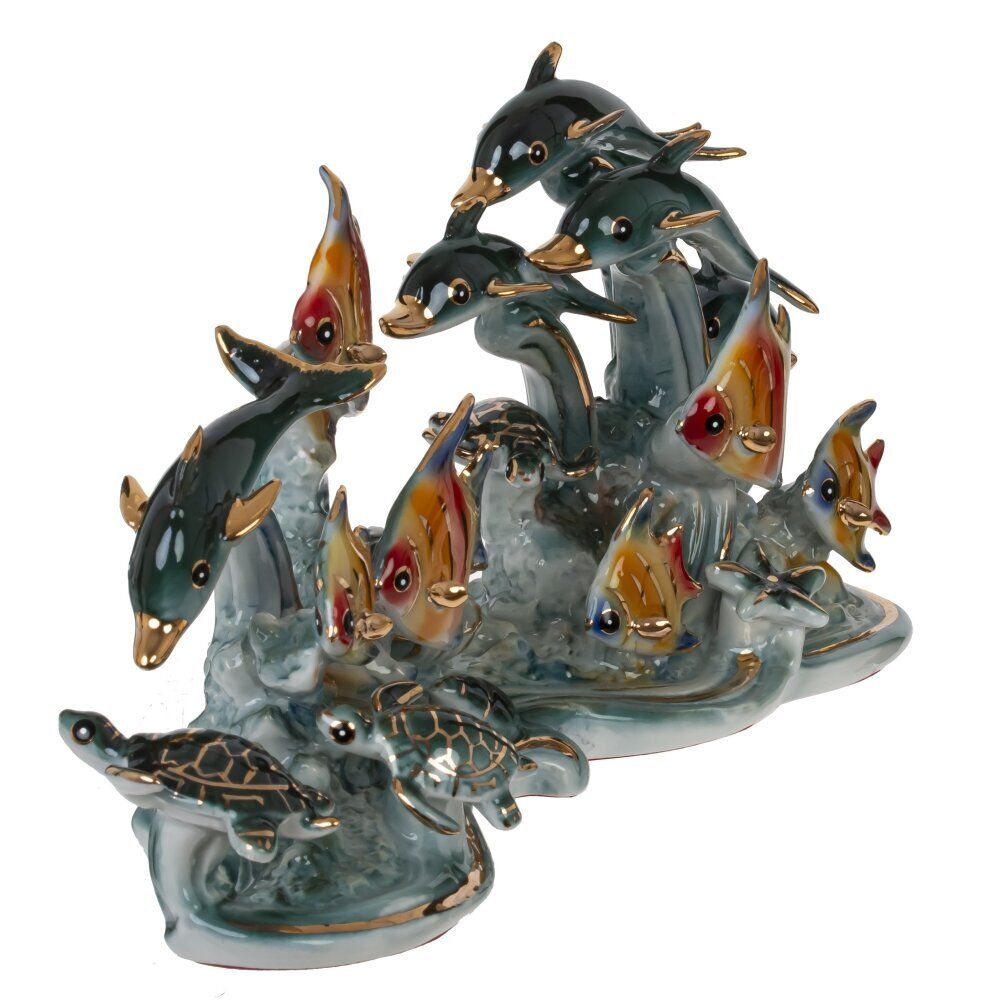 GAEM Фигурка декоративная "Морская композиция", L23 W9 H13 см, 4в.