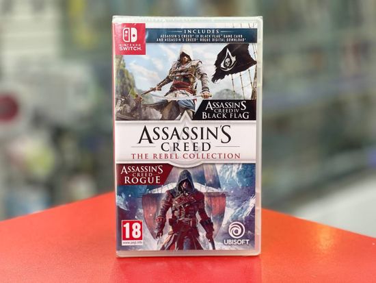 Assassins Creed The Rebel Collection / Мятежники (Nintendo Switch, Полностью на русском языке)