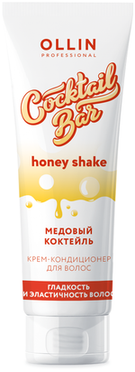 OLLIN Cocktail BAR Крем-кондиционер для волос "Медовый коктейль" гладкость и эластичность волос 250м