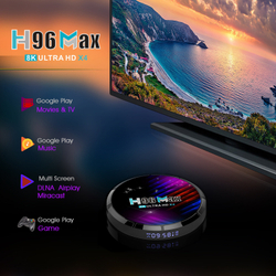 Приставка H96max X4, 4ГБ+32ГБ, 8K, Android TV