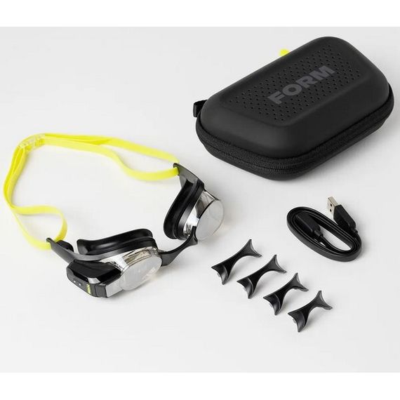 Умные очки для плавания Form Smart Swim 2 Goggles (XS-XL) Black