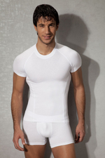 Футболка из хлопково-модальной ткани Doreanse Essentials (Размер: L) (Цвет: белый)