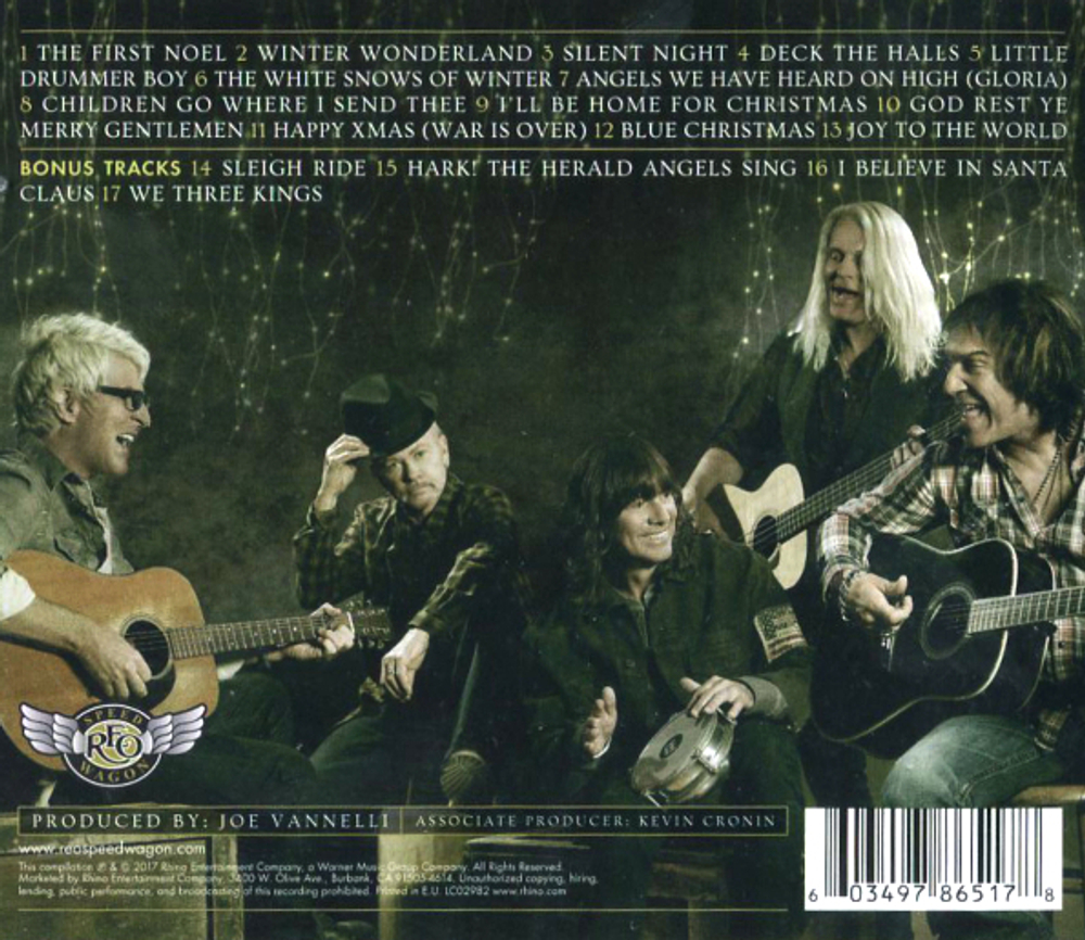 REO Speedwagon / Not So Silent Night... Christmas With REO Speedwagon (CD)