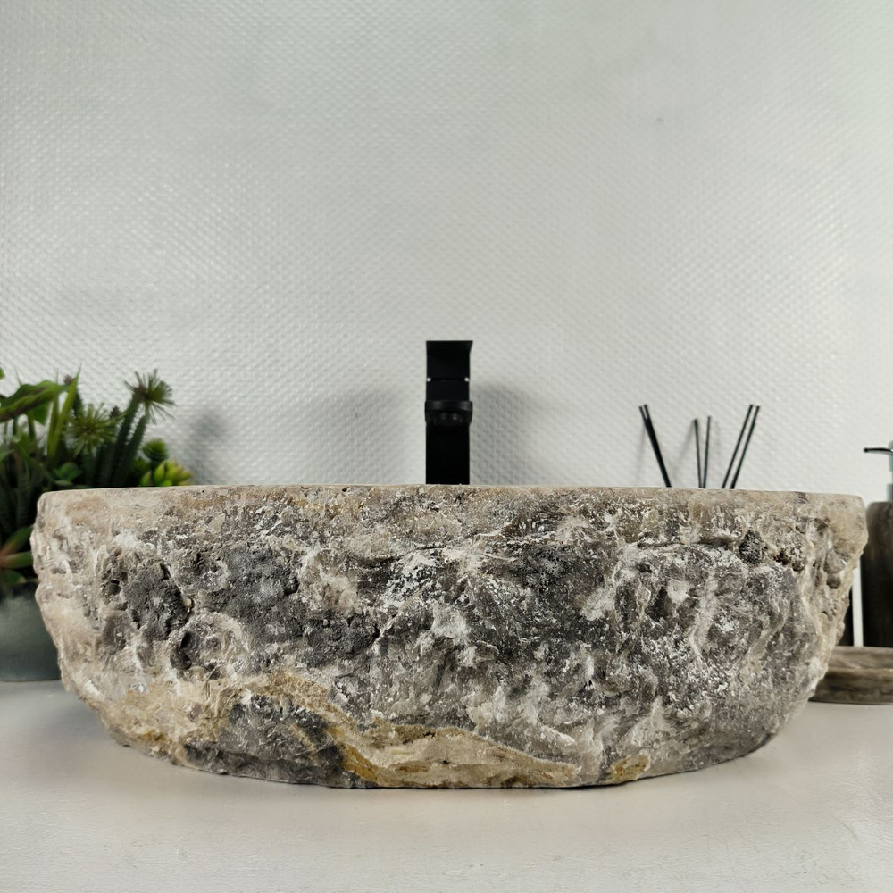 Раковина из оникса Erozy Grey EO-64615 53*42*15 0183