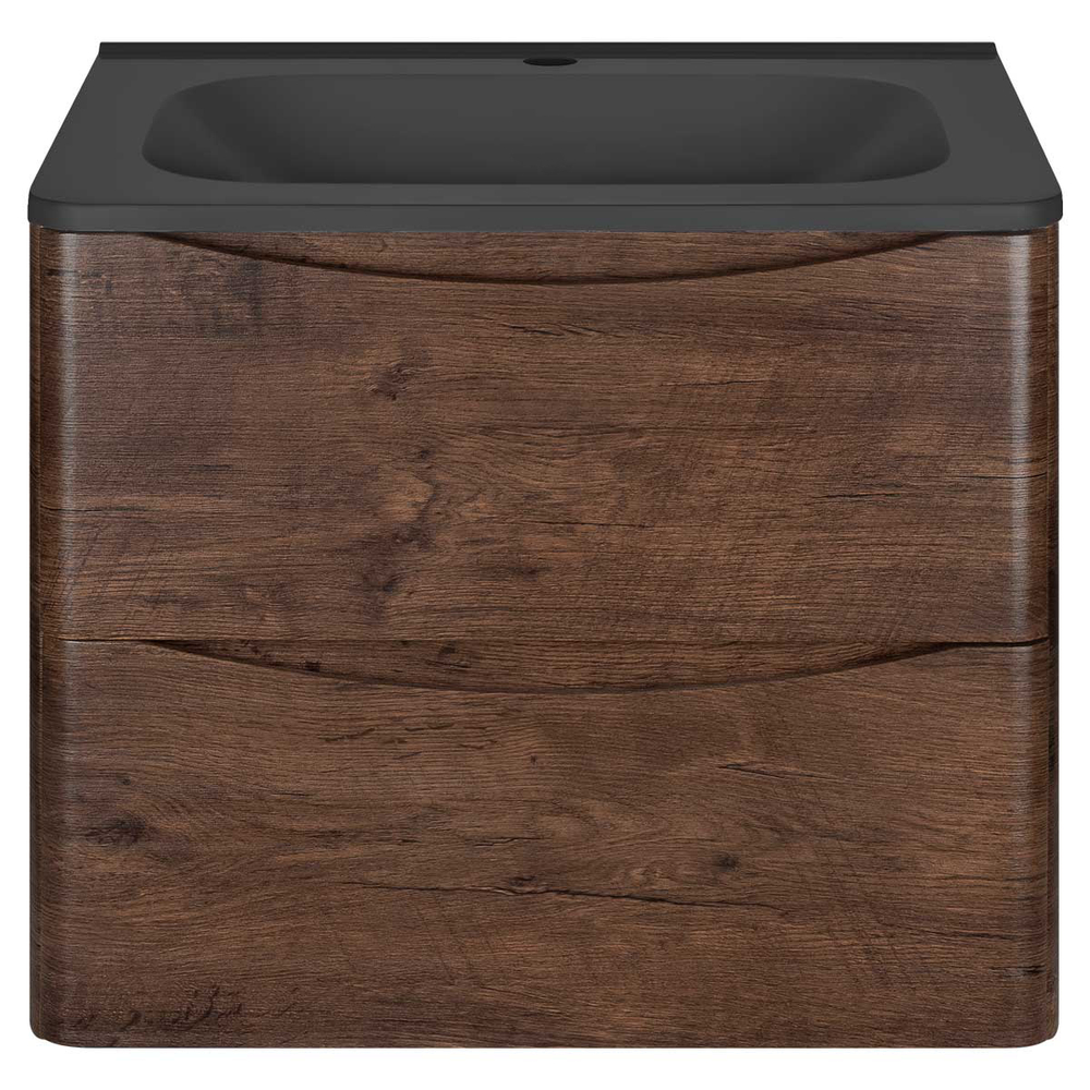 База под раковину Paola 600 подвесная, 2 выкатных ящика soft close, R.Wood, , шт