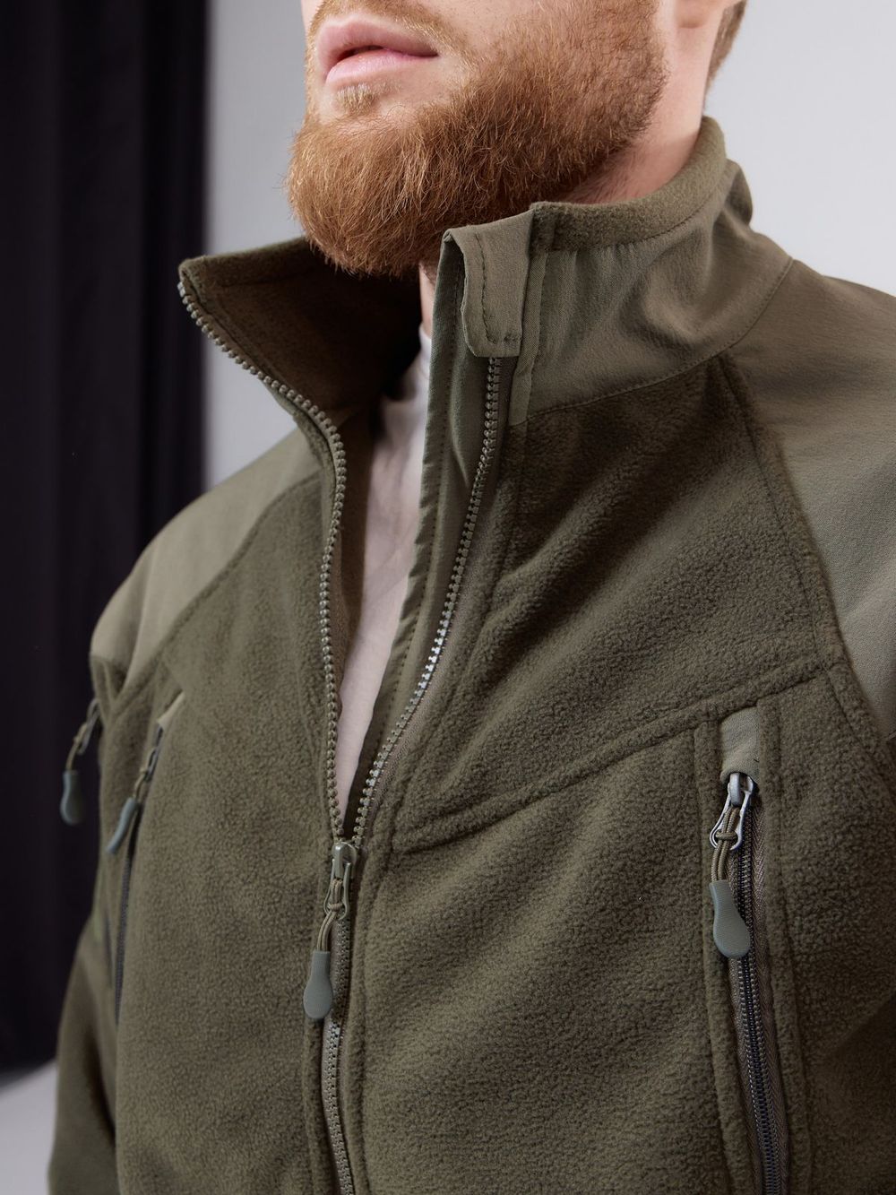 Куртка флисовая Stratus Ranger Green, North Horizon