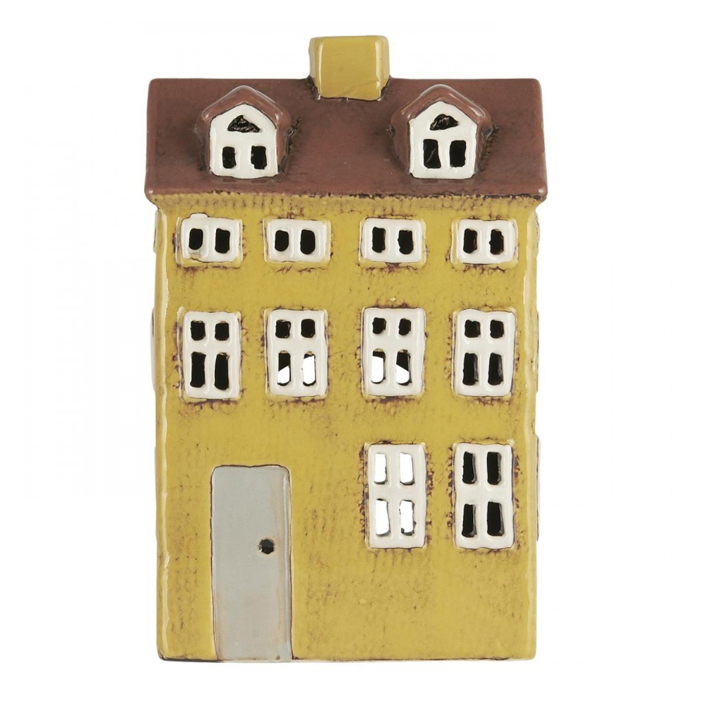 Подсвечник House Nyhavn grey door Yellow