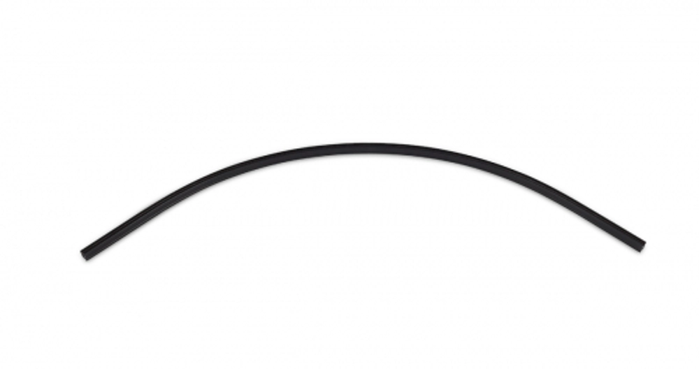 Круглый угол-соединитель для накладного шинопровода Slim Line Mini,  D900*L550*H15 мм,  черный