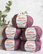 -50% Katia Merino-Lino 5x50г